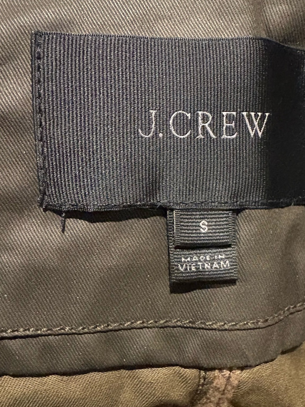 J. Crew - The Downtown Field Jacket, Coat. Size Small. Olive Green - Picture 10 of 16